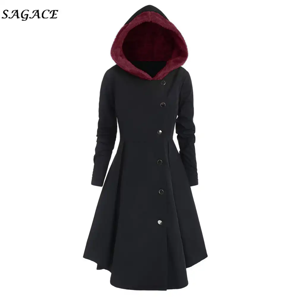 casaco com capuz feminino inverno