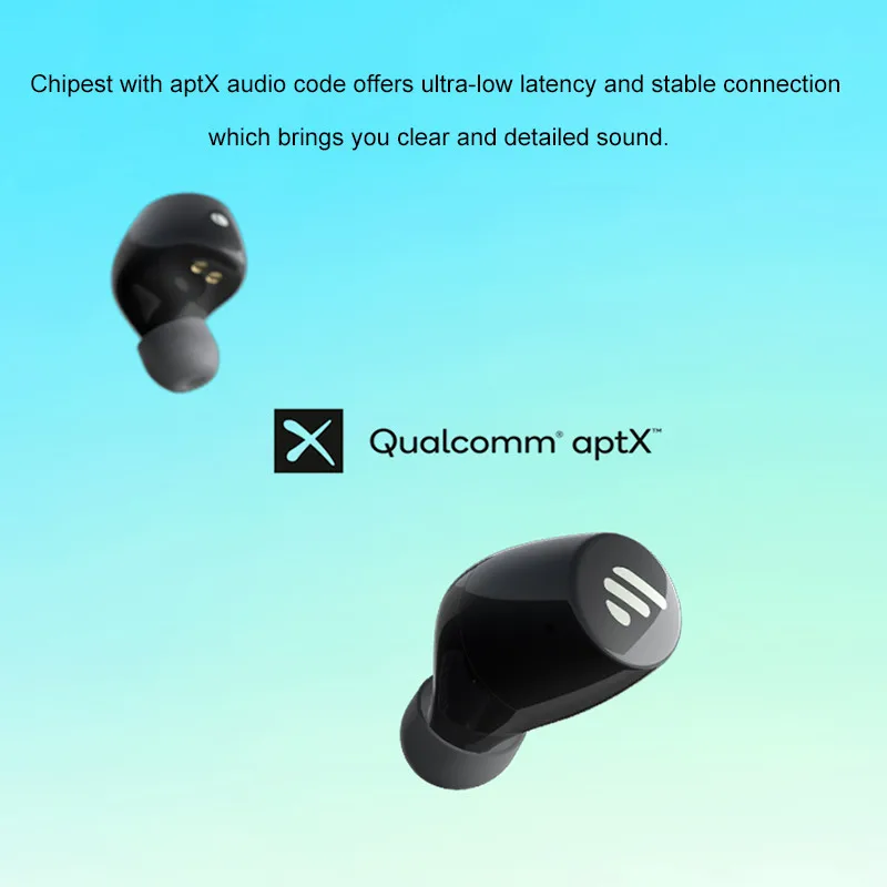 EDIFIER TWS1 Wireless Bluetooth Earphone V5.0 Support aptX IPX5 Touch Control Bluetooth Earbuds 3D Stereo Wireless Earphone