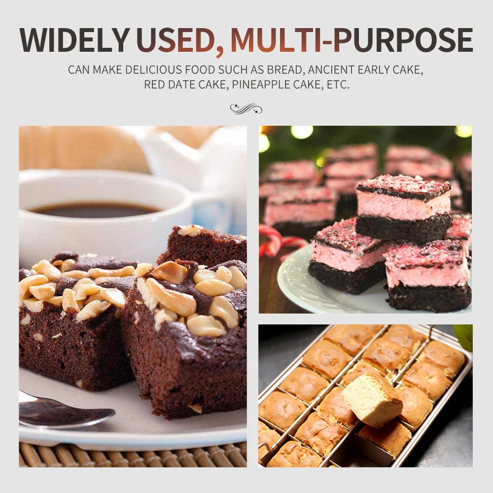 High Carbon Steel Brownie Pans With Dividers 18 Lattice Cake Pan Tin Diy Cake Mold Non Stick Brownie Mold For Oven Baking Tools Aliexpress High Carbon Steel Brownie Pans With Dividers 18 Lattice Cake Pan Tin Diy Cake Mold Non Stick Brownie Mold For Oven Baking Tools Aliexpress