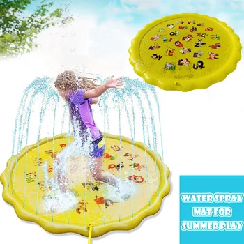 

Swimming Pool Baby Wading Kiddie Squirt Fun Pool Outdoor Toddlers Inflatable Summer Swimming Beach Pool Splash Sprinkler Pad