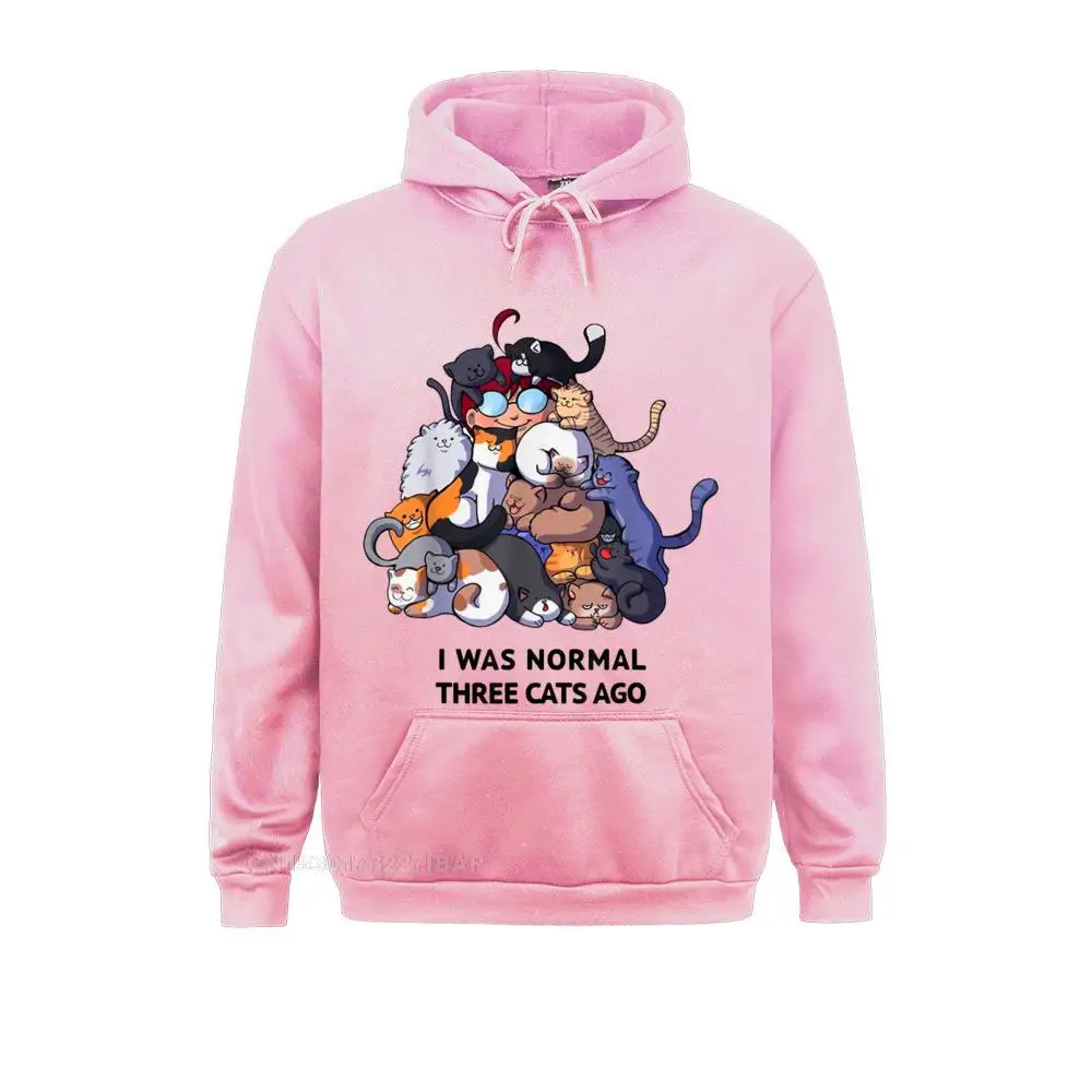  Mens Long Sleeve Hoodies Design April FOOL DAY Sweatshirts 3D Style Hoods Slim Fit  32381 pink