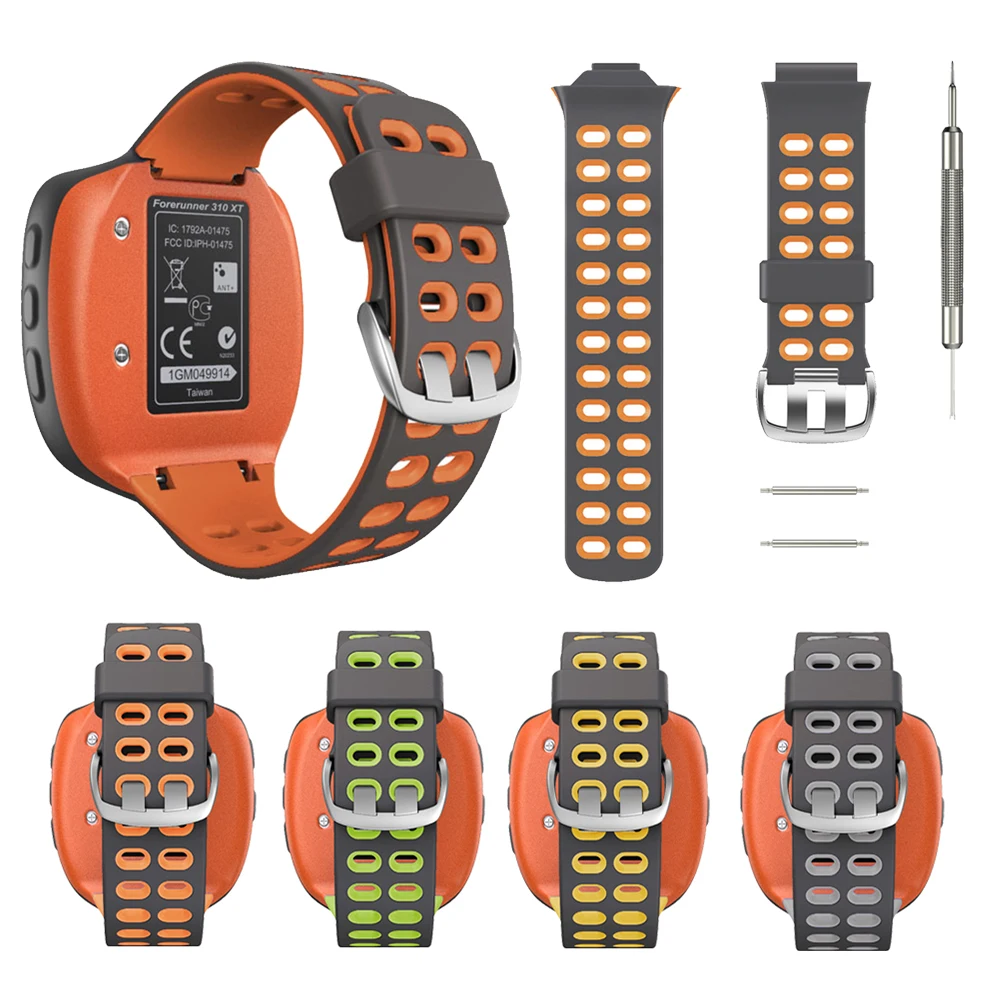 Colorful Sport Silicone Band For Garmin 