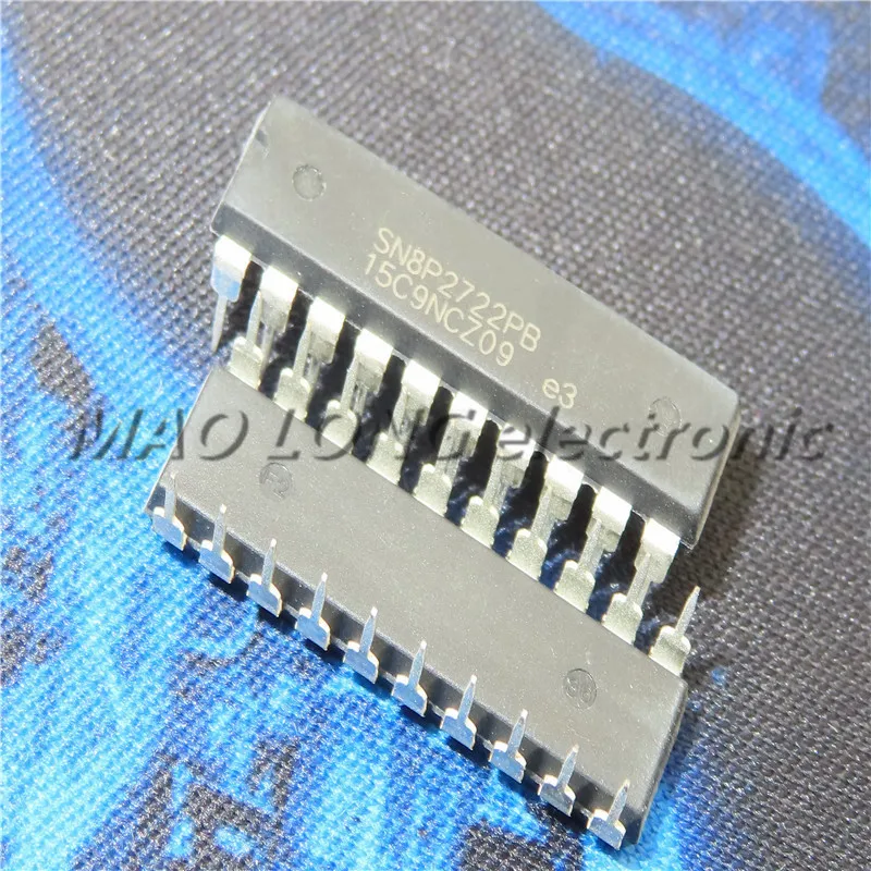 10 шт./лот SN8P2722PB SN8P2722 DIP-20 SCM пустой чип без программы письма | Электронные