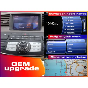 

Fuga 1st series 2004-2007 Original Clarion gps navi CD DVD radio recorder head unit. Conversion to 8 EU languages.GPS maps