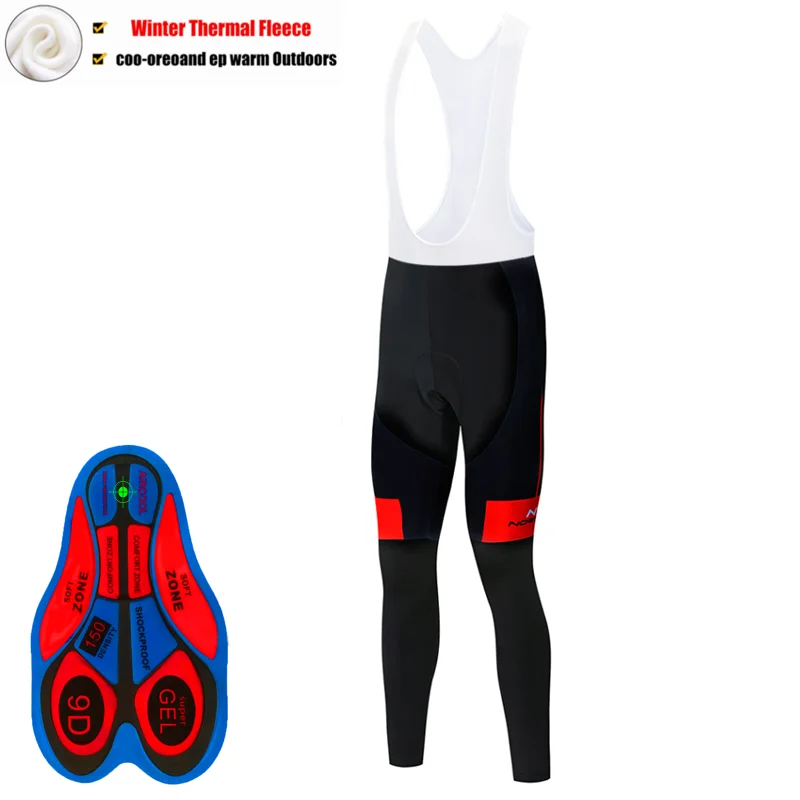 Winter Long Pants NW брюки MTB Велоспорт мужские и женские брюки зимние длинные велосипедные брюки флисовые спортивные беговые ветрозащитные отражающие уличные брюки - Цвет: Winter Long Pants