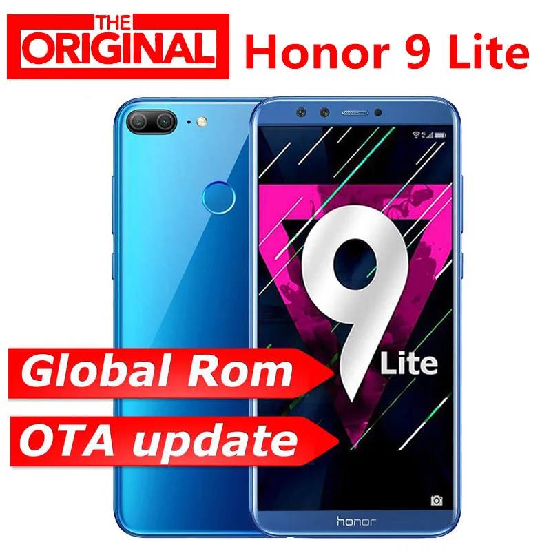 huawei honor 9 Lite мобильный телефон Dual honor 9 lite 5,6" Восьмиядерный 2160*1080P задняя фронтальная камера 3000 мАч отпечаток пальца лица ID
