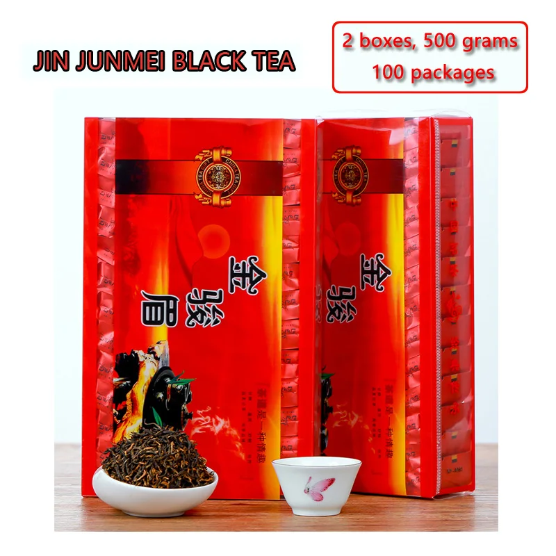 250 г 500 высококачественный черный чай Jinjunmei|Заварники| |
