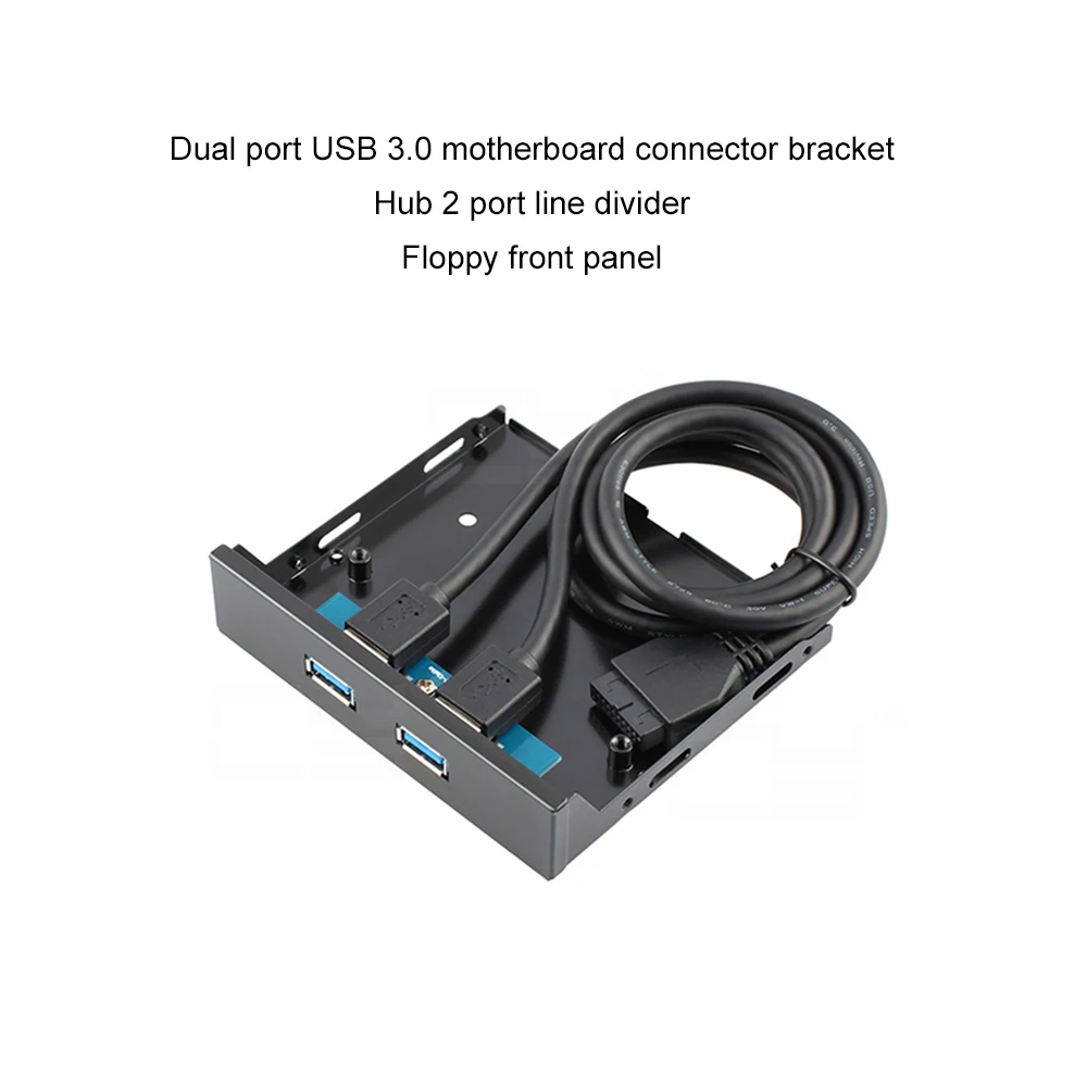 Передняя панель привода 20 Pin к двойному USB 3 0 крепление передней панели