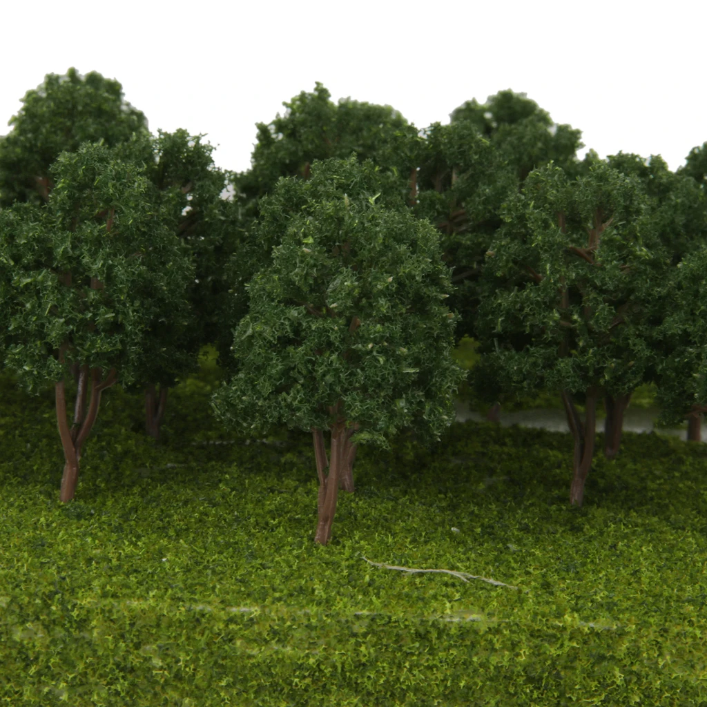 

20xTrain Scenery Trees Model Trees Perfect Architectural Model 1:160 N Scale