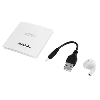 

Earphone 1PC MINI-I8X Wireless Music Earphone Bluetooth V4.2+EDR In-ear Earphone Sports Earbuds with Microphone Universal