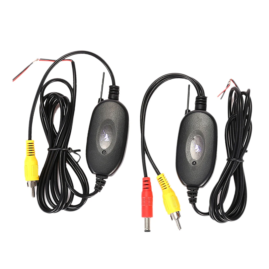Wireless 2.4Ghz RCA Video Transmitter &Receiver Kit For Car Reversing Camera