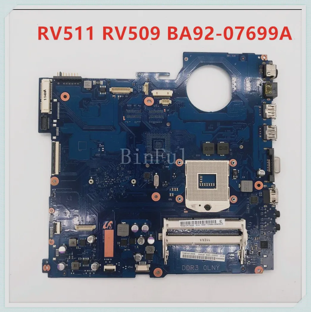 Для SAMSUNG NP-RV511 RV511 BA92-07699A Материнская плата ноутбука 100% может работать в течение