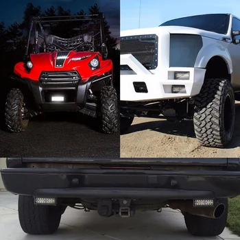 

Hot 3 Rows 7Ihch 120W 6000K LED Flood Spot Beam Work Light Bar Offroad Lamp Car Truck ATV Work Light Bar Universal