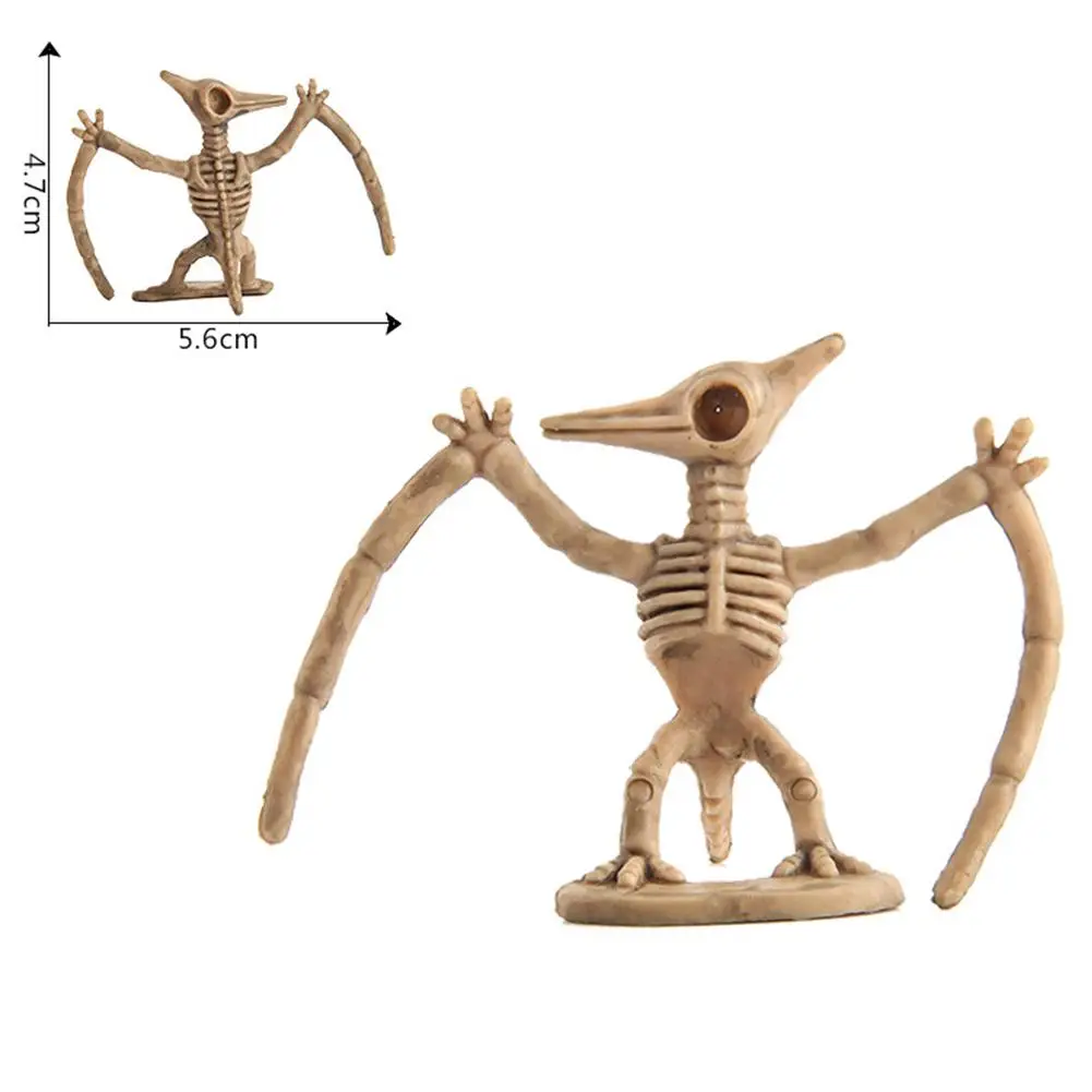 12 шт./компл. Пластиковая Фигурка динозавра моделирование реалистичный Скелет динозавр фигурки обучающая игрушка Коллекция