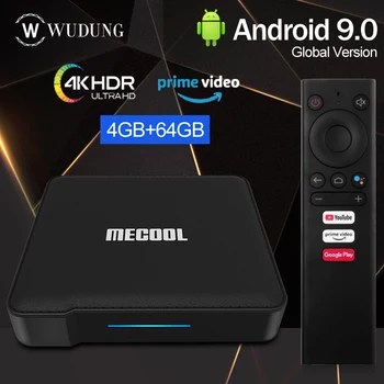 

KM1 Amlogic S905X3 Adnroid 9.0 4G 64G 4K S905X3 Voice Control Support Youtube 4K Dual Wifi Set Top Box