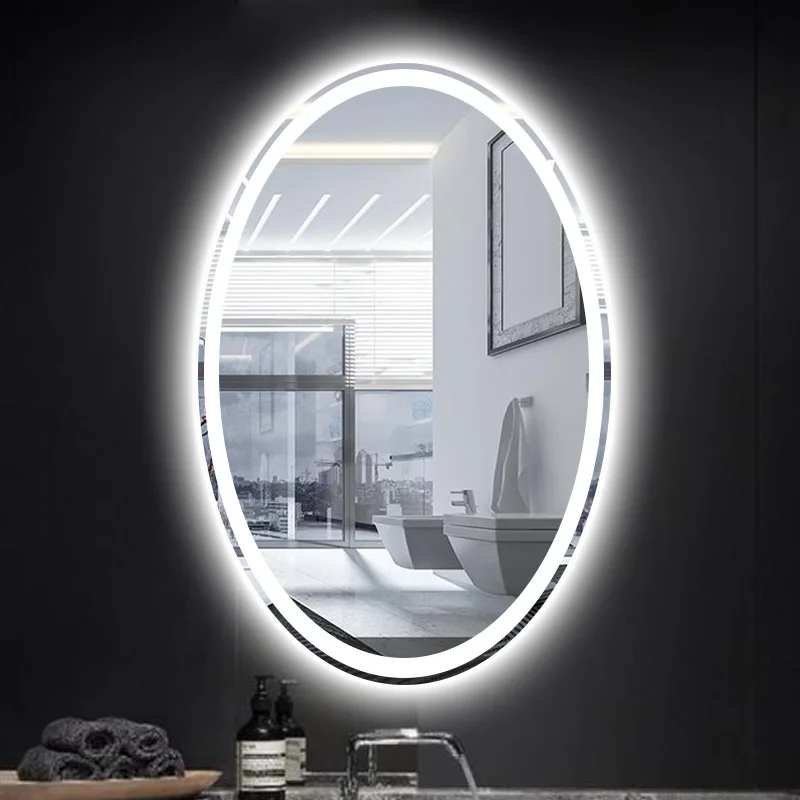 

Bathroom Vanity Mirror Wall Lamps Mount Toilet Nordic Designer Led Oval Wall Lights Brightness Dimmable 110-265V Free Shipping