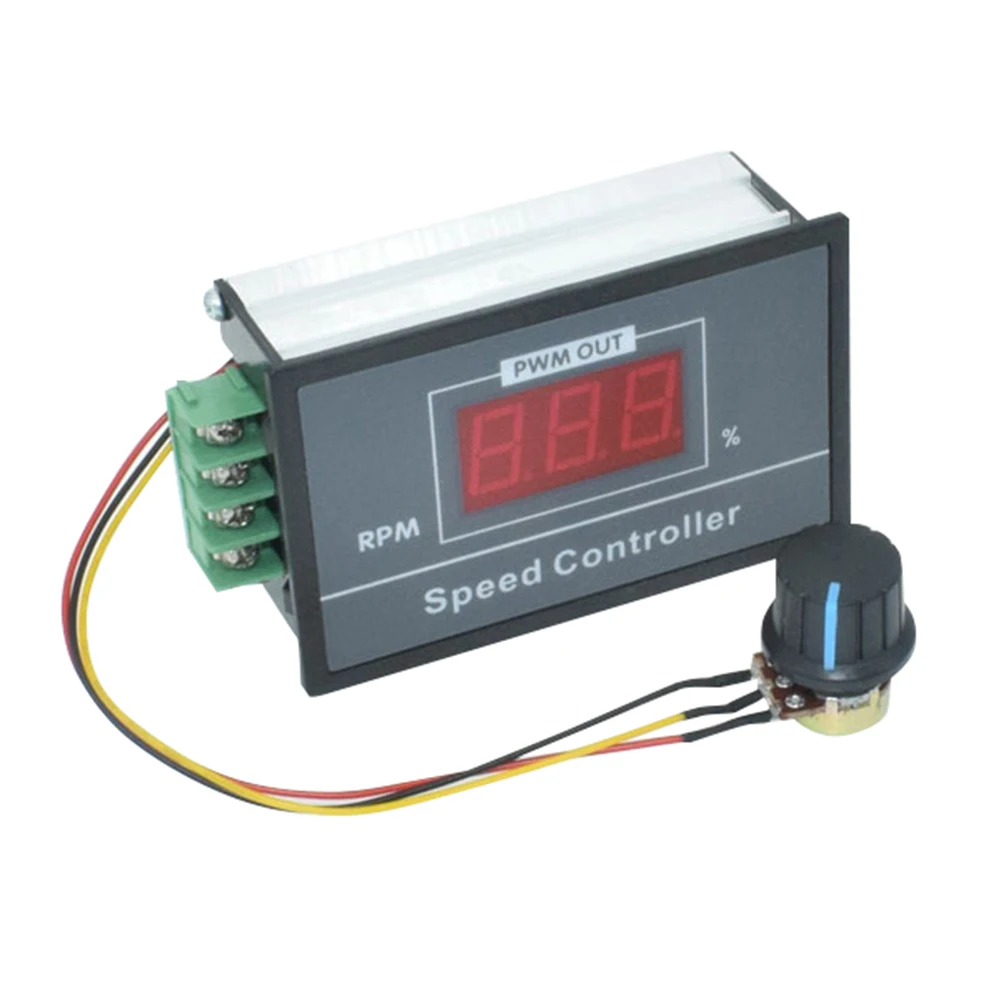 PWM 6-60V 30A цифровой регулятор скорости двигателя регулятор с цифровым дисплеем GQ999