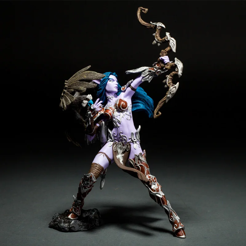 SF・ファンタジー・ホラー World of Warcraft Alathea Moonbreeze Night Elf Hunter Alathena Moonbreeze Sorna Figure Wow