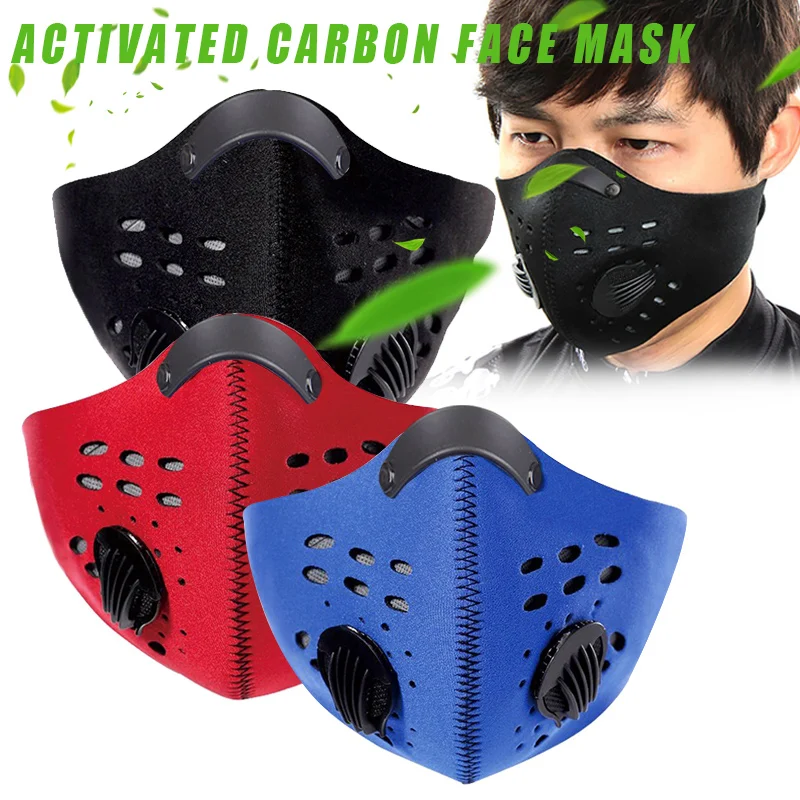

Unisex Sponge Dustproof PM2.5 Pollution Half Face Mouth Mask With Breath Wide Straps Washable Reusable Muffle Respirator