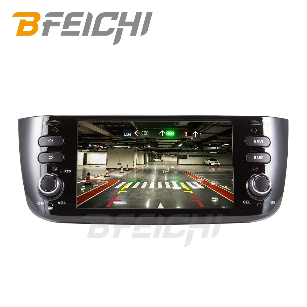 Bfeichi android 9,0 автомобильный dvd для Fiat/Linea/Punto 2012 2013 автомобильный мультимедийный плеер