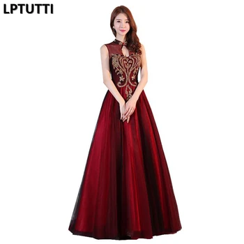 

LPTUTTI CRYSTAL New For Women Elegant Date Ceremony Party Prom Gown Formal Gala Events Luxury Long Evening Dresses