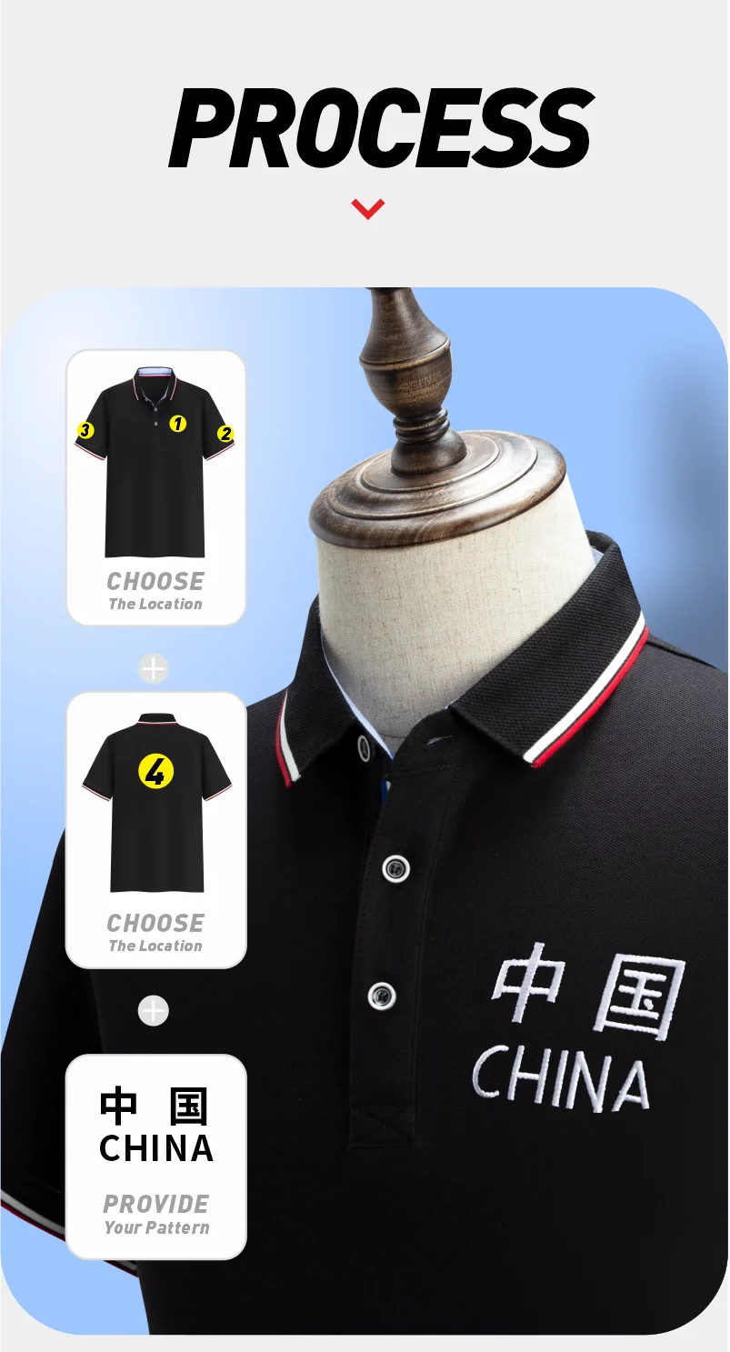 GTONG Custom Tshirt Tops Polo Shirts For Men Diy Logo Summer Work Clothes Print Corporate Culture Shirt Team Employee Printing 12 H9f523861335d42bbb3c49f1f2955b9374