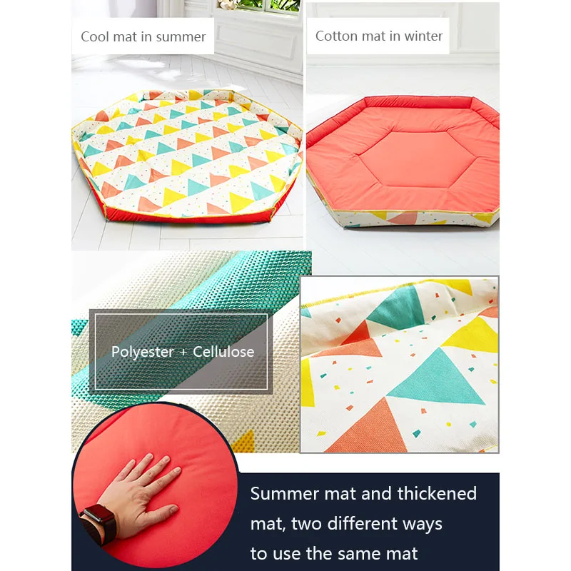 Baby Playpens Children's Protective Fence Kids Walking Fence Crawling Mat Home Indoor Playground