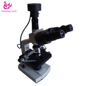 

Portable semi-automatic biochemistry a drop of dry blood binocular microscope dry fresh blood blood analyzer with factory price