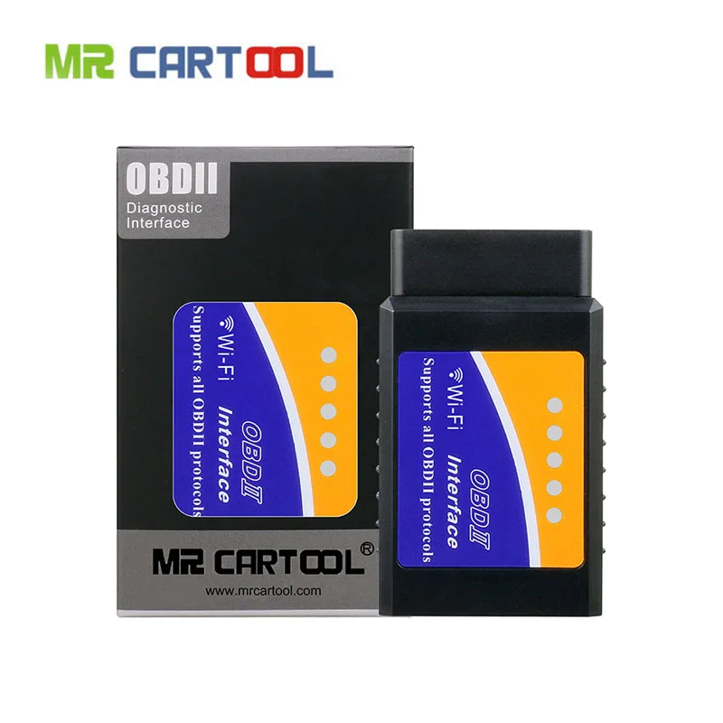 Mr Cartool автомобильный OBD2 II ODB2 ELM 327 EML V1.5 Wifi Bluetooth ELM327 автоматический сканер