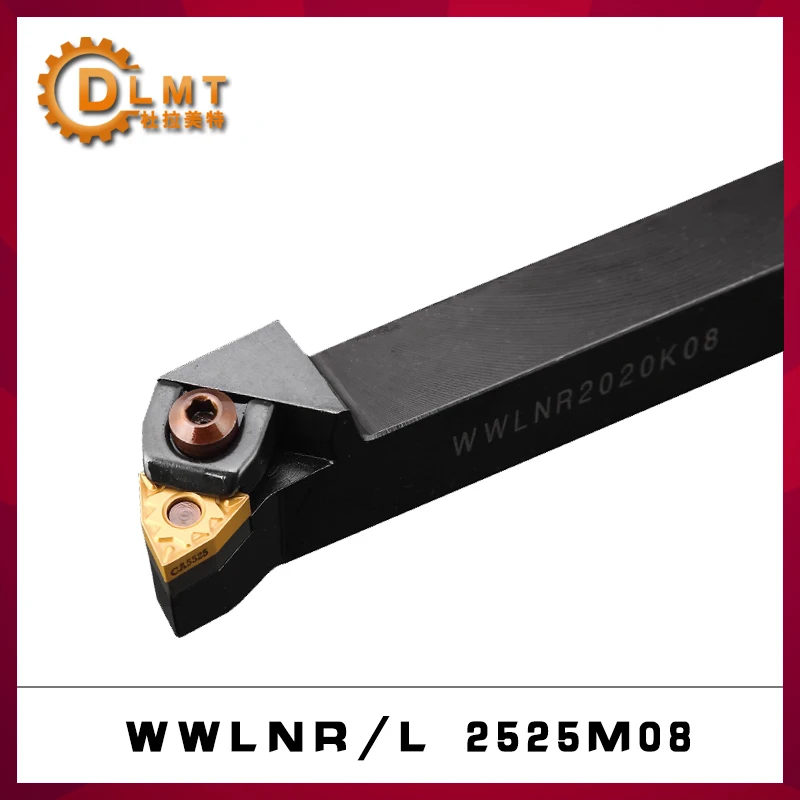 1 шт. токарный инструмент WWLNR WWLNL WWLNR2525M08 WWLNL2525M08 бурильная режущая установка для
