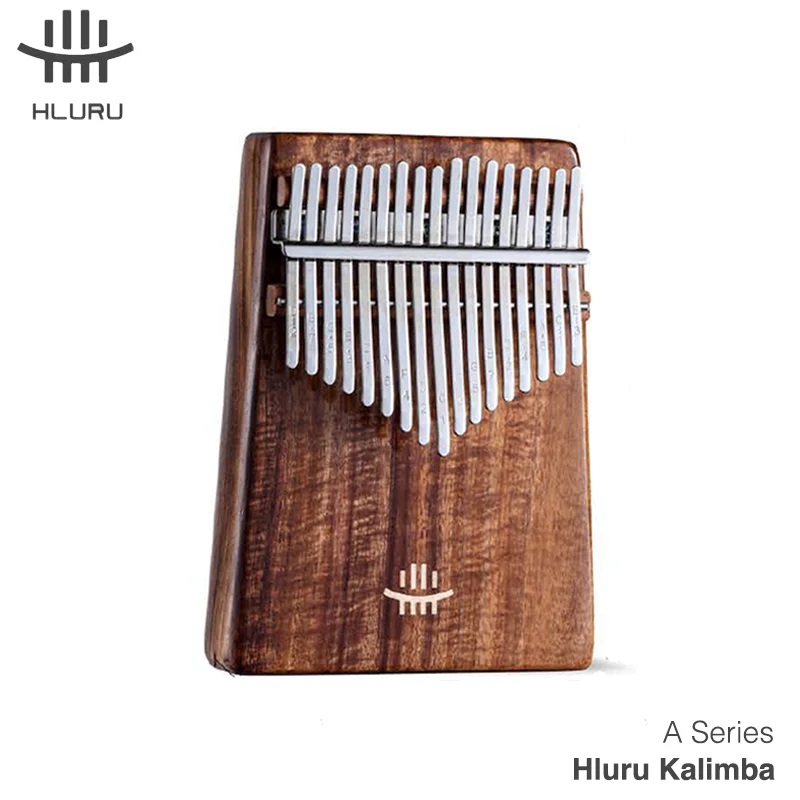 Musical-Instrument Accessories Piano-Gecko Thumb Wooden Hluru Kalimba 21-Key 17 