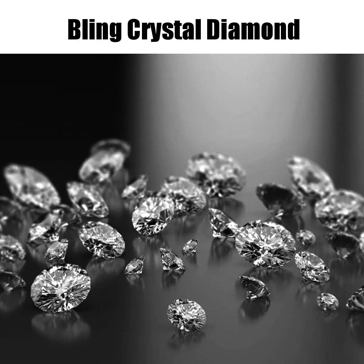 Bling, автомобильный кристалл, рычаг переключения передач, ручка, крышка, универсальные Стразы, авто рычаг переключения передач