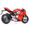 Bburago 1:18 Ducati-Panigale V4 Static Die Cast Vehicles Collectible Motorcycle Model Toys 3