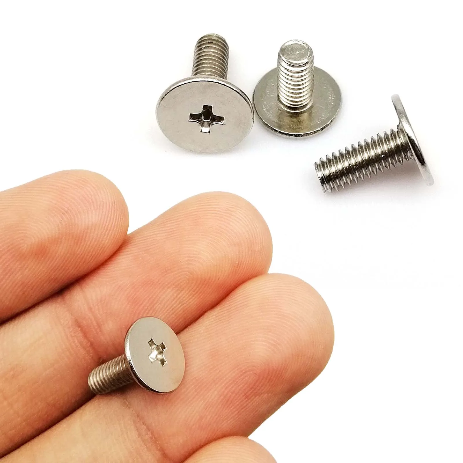 Bolt Screw 25pcs M2 M2.5 M3 M4 Phillips Ultrathin Flat Head Laptop Notebook Fix Repair