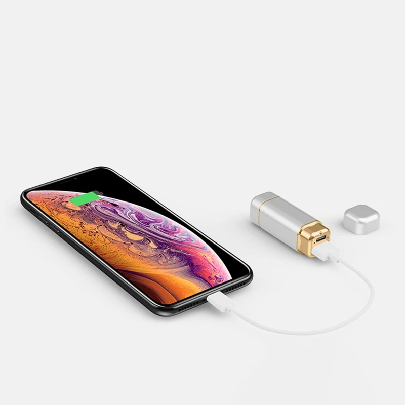 Waterproof Wireless Bluetooth 5 0 Earphones Headset Earbuds in Ear Earbuds Stereo Headset with Creative Metal Mini Charging Case