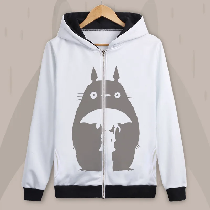 Tonari no Totoro Grass wall толстовка с капюшоном, костюм для косплея, для мужчин и женщин, модная мультяшная куртка с капюшоном, школьная форма для студентов - Цвет: Бургундия
