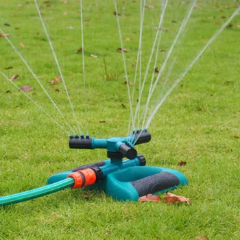 

HOT Sprinkler Lawn Irrigation System 360 Rotating Automatic Garden Water Sprinklers TI99