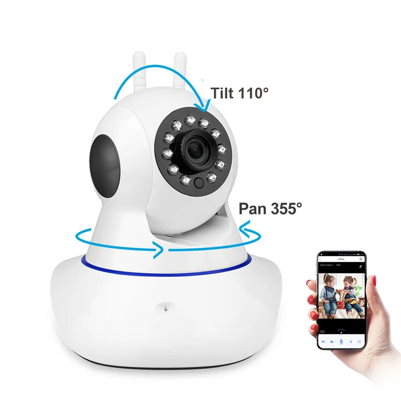 LSmart 1080P Mini WiFi IP Camera WiFi Wireless Home Security Camera Surveillance Camera Baby Monitor CCTV Camera
