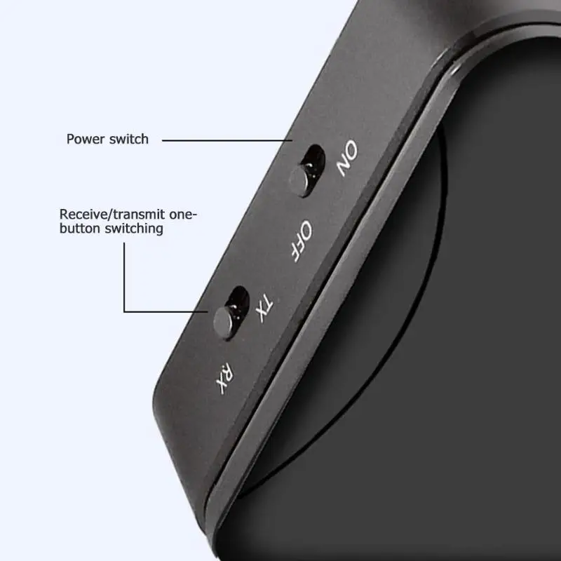 2 в 1 Bluetooth 5,0 приемник передатчика 3,5 мм Aux aptX оптический адаптер