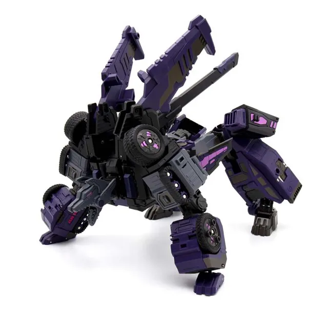 Nova transformação brinquedos robô g-criação GDW-03B sixshot lâmina escura  versão gdw 03b figuras de ação brinquedo - AliExpress
