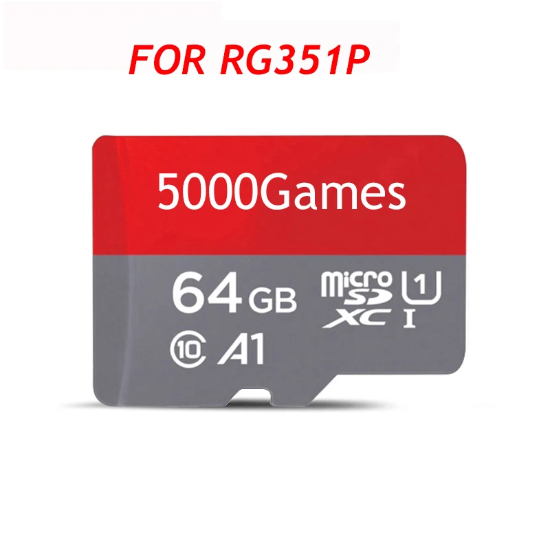 Memory card For RG351M RG351P RG280V RG300X RG350M RG350P RK2020 RK3326 Retro Game with PS1 GBA FBA and many other Emulator Game 