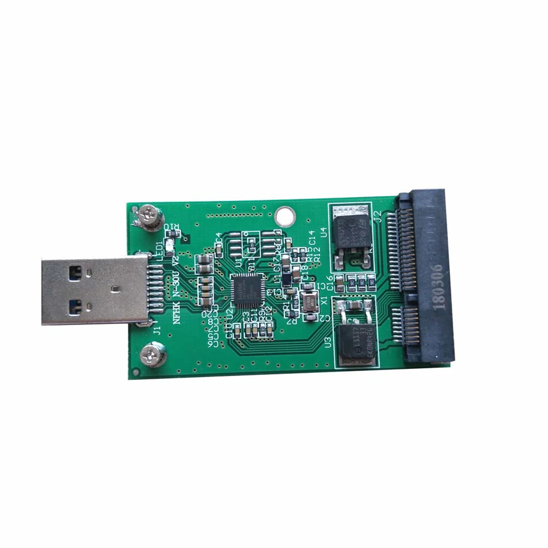 Mini PCI-E mSATA к USB 3,0 внешний SSD конвертер передачи данных адаптер модуль расширения карты для Windows Vista/7/8/Mac