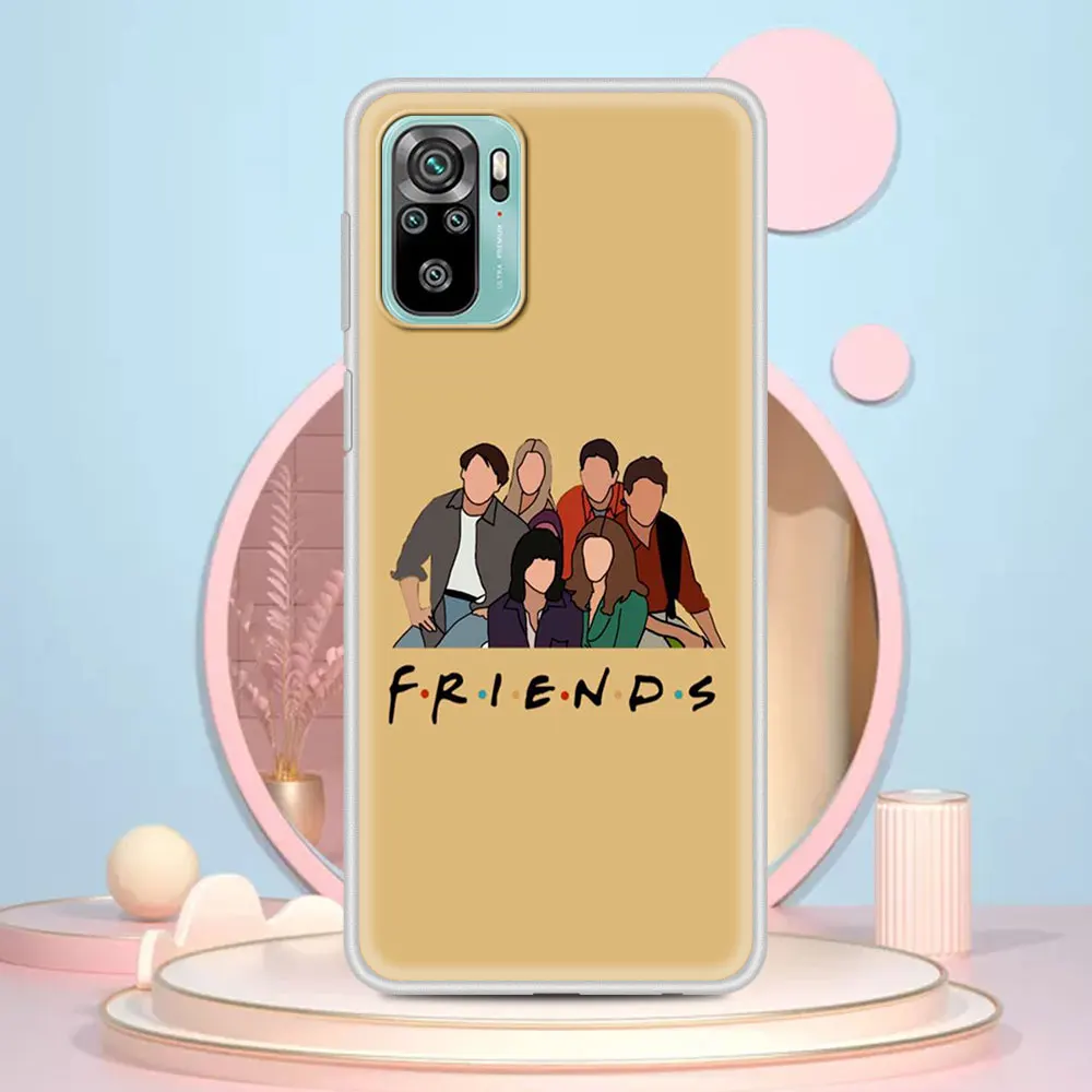 Best Friends Forever TV Case For Xiaomi Redmi Note 9S 8 Pro 9 10 5G 8T 7 9C 9A K40 9T Frosted Matte 7A 8A Soft Phone Cover Funda