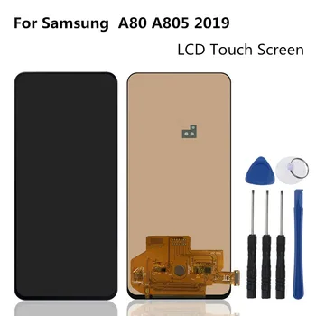 

6.7'' LCD For Samsung Galaxy A80 A805 A805F/DS LCD Display Touch Screen Digitizer Assembly Replacement For Samsung A80 A805