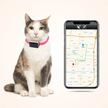

Love your Pet equip the Pet Tracker and Collar Mini GPS Tracking Locator Real-Time Remote Monitoring on Free IPMI Anti-Lost
