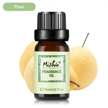 

Mishiu 10ML Pear 100% Pure Fragrance Oil Massage Humidifier Oil Grape Raspberry Spiced Berry Cypress Vanilla Essential Oils
