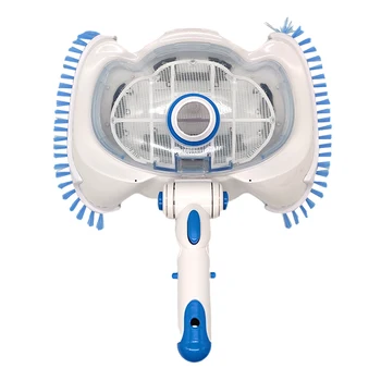 

Pool Vacuum Head Manual Suction Machine Adjustable Angle Detachable Container Cleaning Tools Multipurpose Maintenance Spa