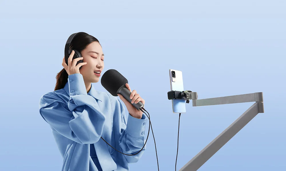 2021 Xiaomi MIJIA K Song Microphone Karaoke Bluetooth 5.1 Connected Stereo Sound DSP Chip Noise Cancellation 2500mAh BatteryMijia Karaoke MicrophoneMijia Karaoke Microphone