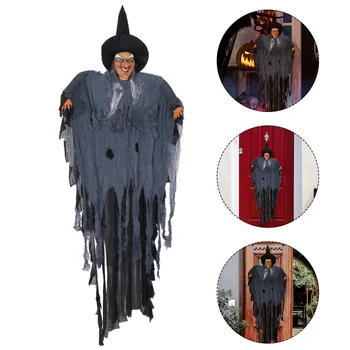 

1 Pc Hanging Witch Decorations Creative Horror Scary Hanging Decoration Halloween Decorations Witch Decor for Halloween
