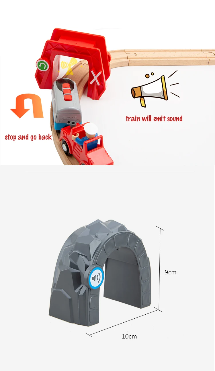 Детский Электрический поезд набор игрушек поезд литой слот игрушка подходит для стандартного деревянного поезда Железной Дороги